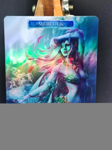 Foil Merfolk #05 (Hexproof)